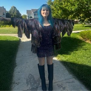 Fringe Co Karma tinsel jacket